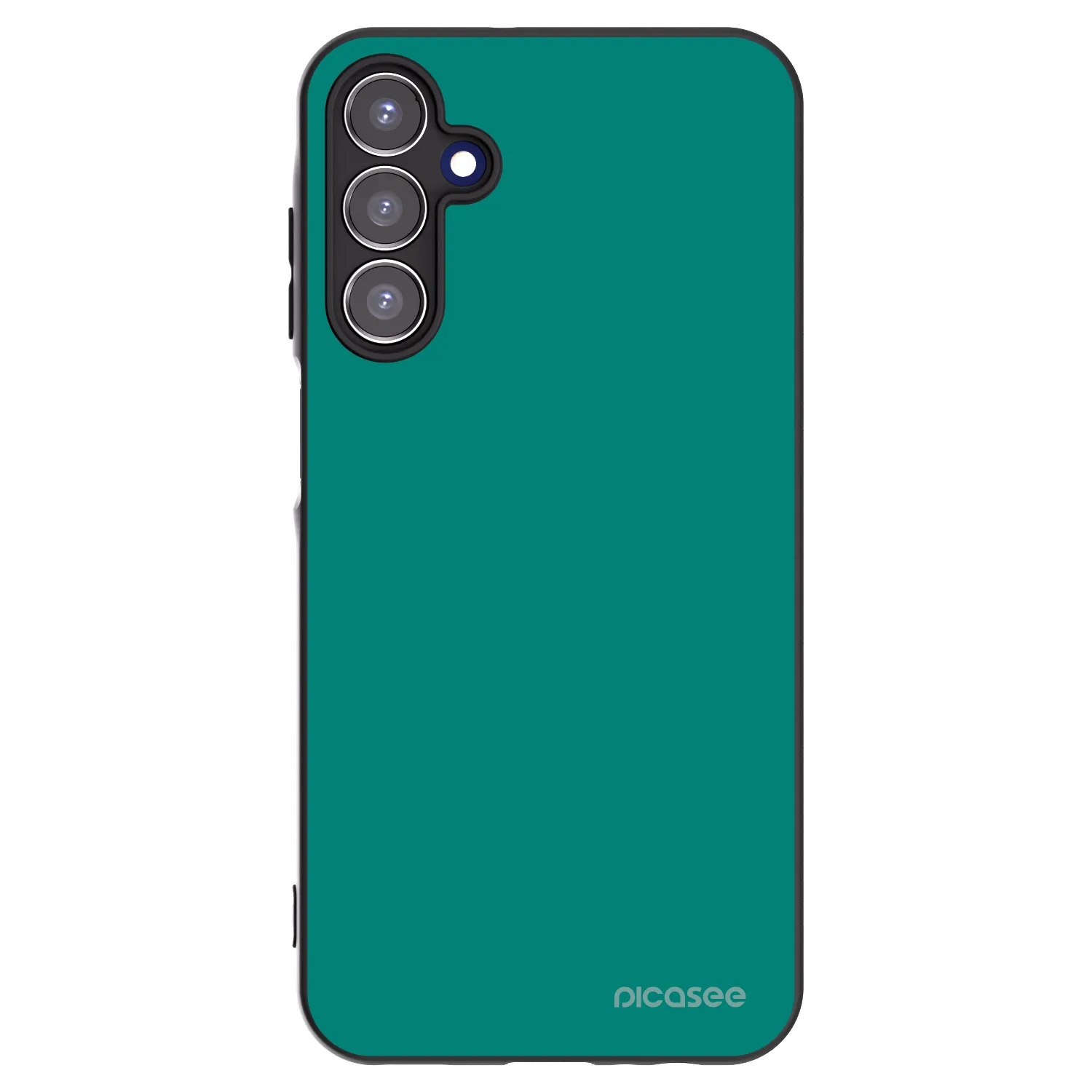 Picasee silikonski črni ovitek za Samsung Galaxy A15 A156B 5G - Emerald Mist