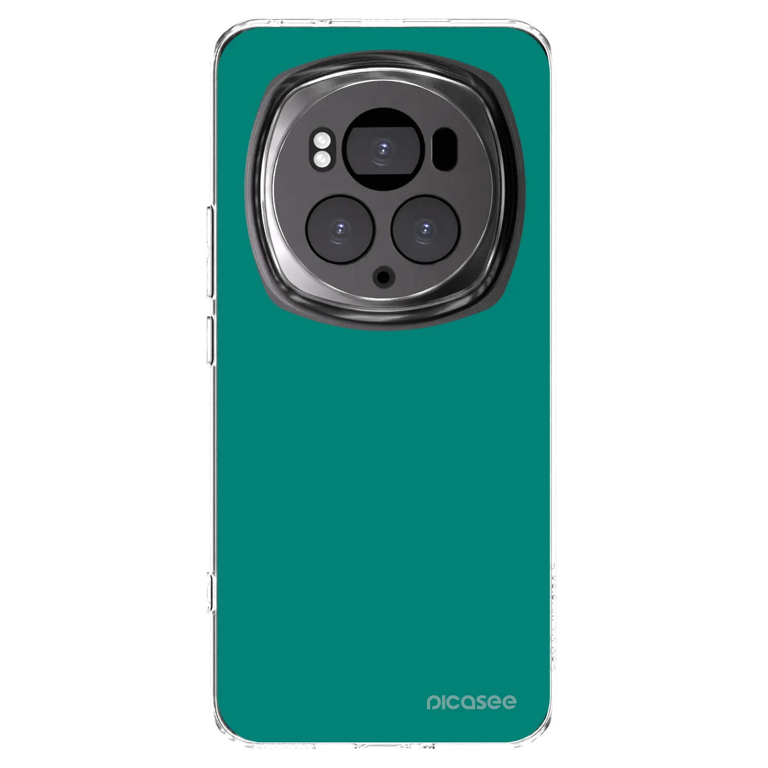 Picasee silikonski prozorni ovitek za Honor Magic6 Pro - Emerald Mist