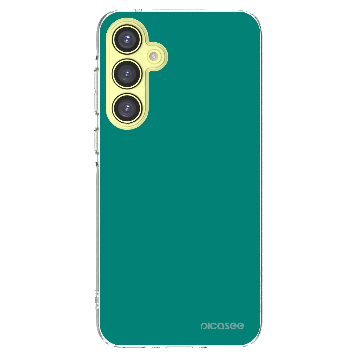 Picasee silikonski prozorni ovitek za Samsung Galaxy A35 5G A356B - Emerald Mist