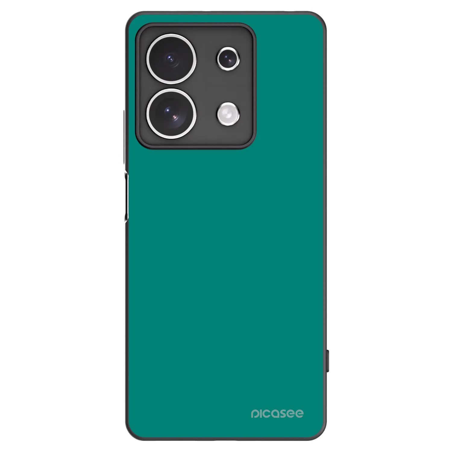 Picasee silikonski črni ovitek za Xiaomi Redmi Note 13 4G - Emerald Mist