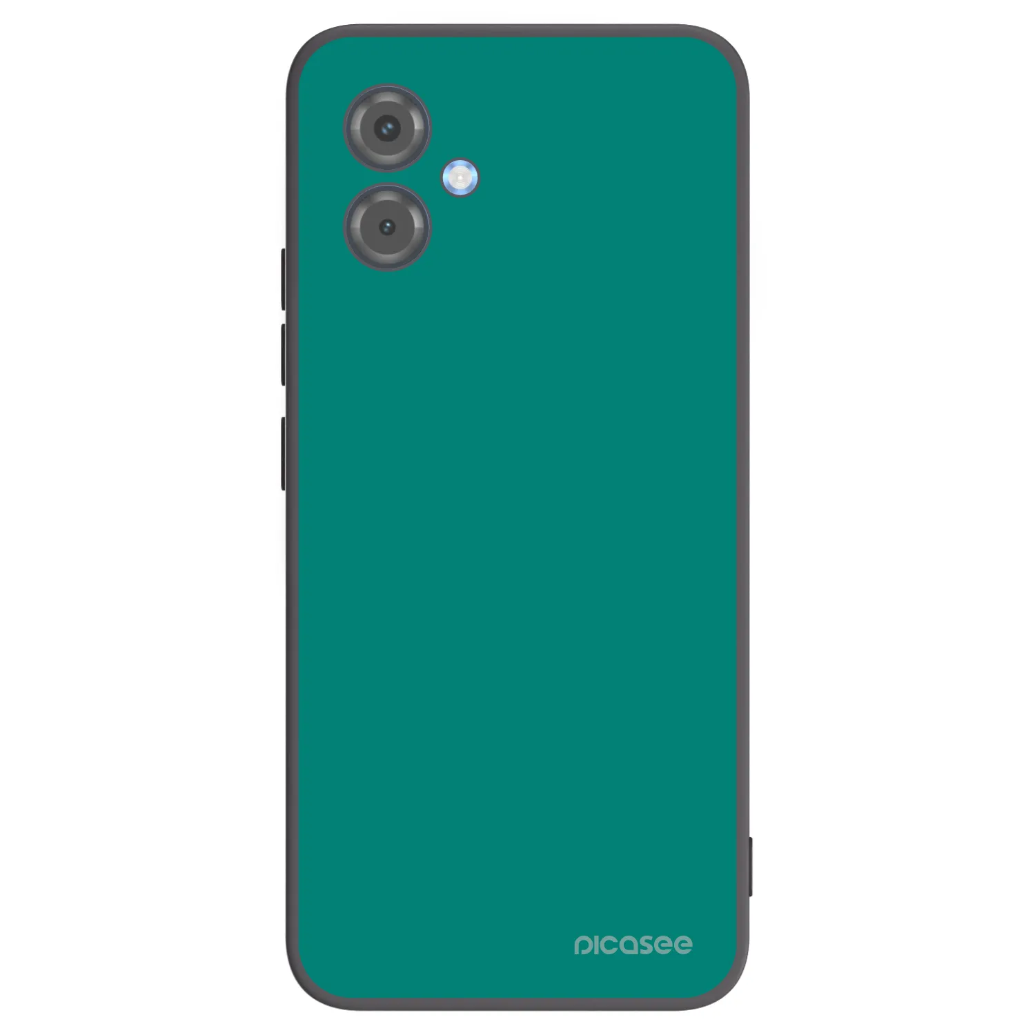 Picasee silikonski črni ovitek za Motorola Moto G14 - Emerald Mist
