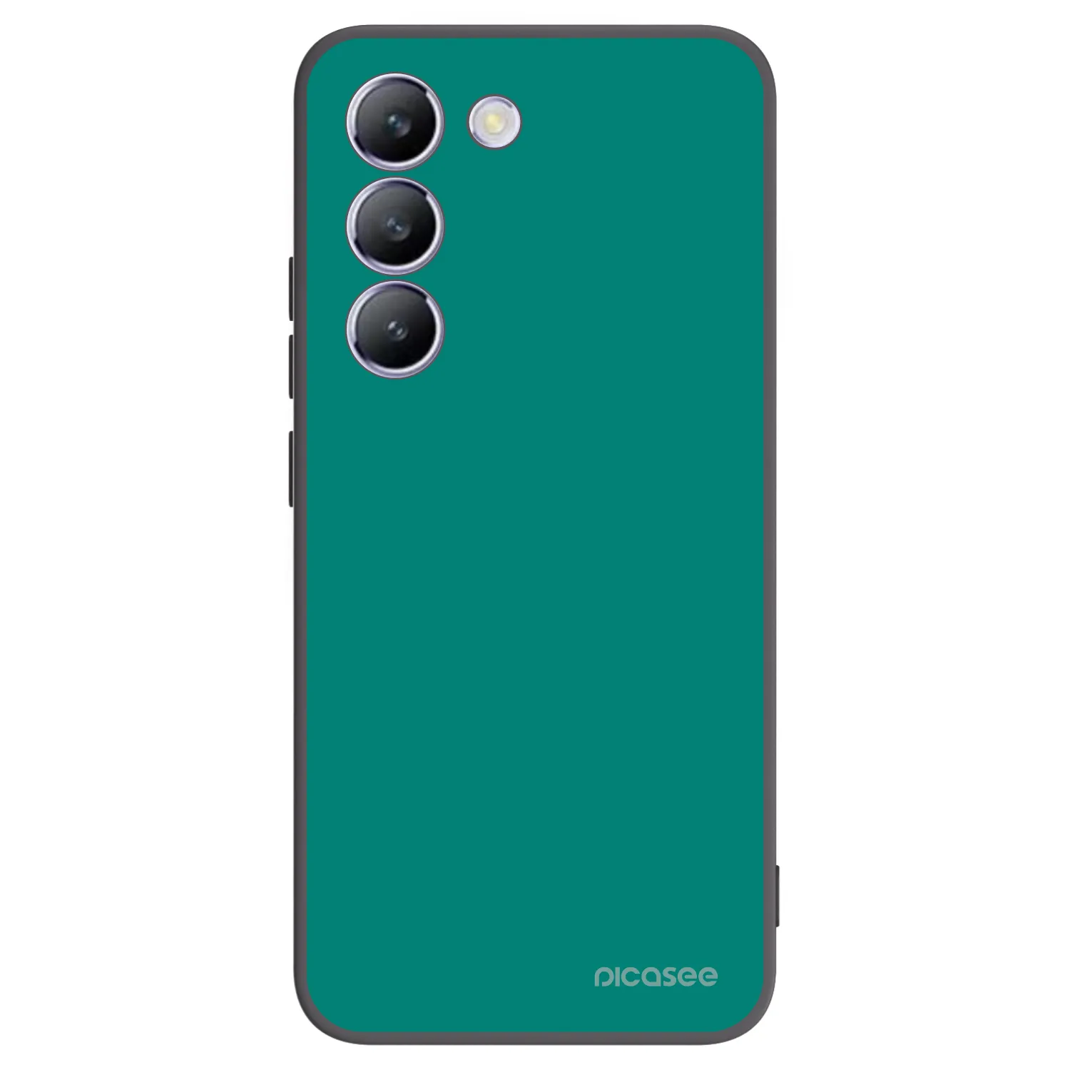 Picasee silikonski črni ovitek za Vivo V40 SE 5G - Emerald Mist