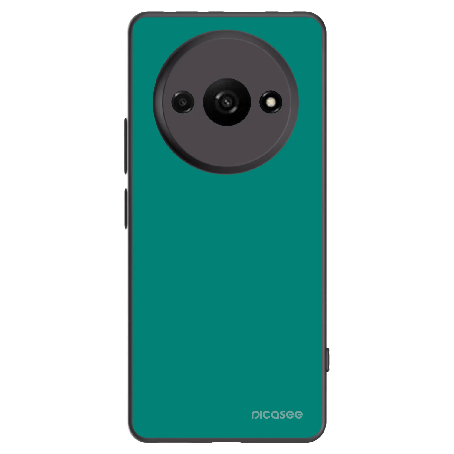 Picasee silikonski črni ovitek za Xiaomi Redmi A3 - Emerald Mist