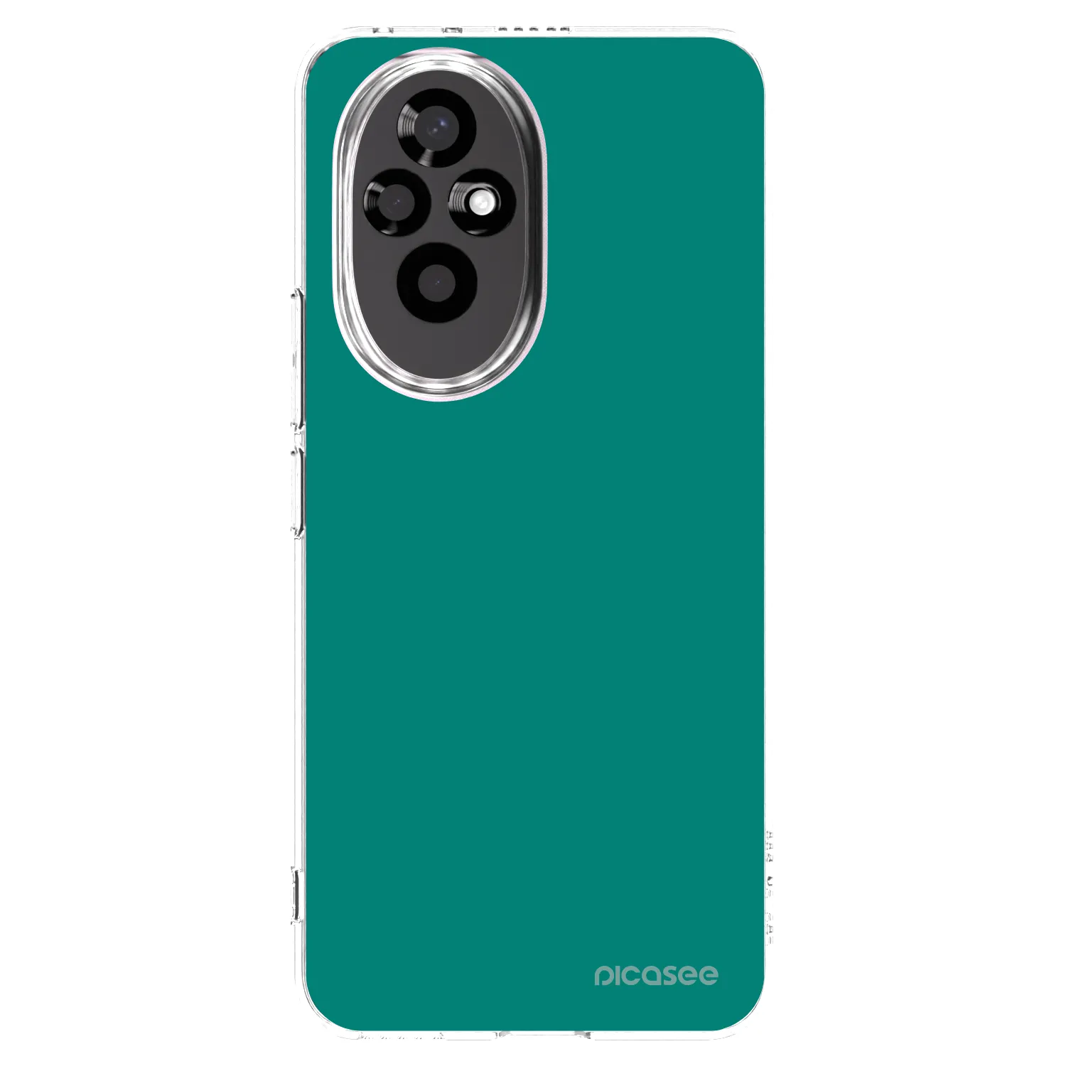 Picasee silikonski prozorni ovitek za Honor 200 Pro 5G - Emerald Mist