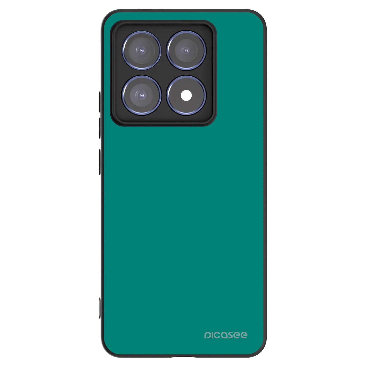 Picasee silikonski črni ovitek za Xiaomi 14T Pro - Emerald Mist