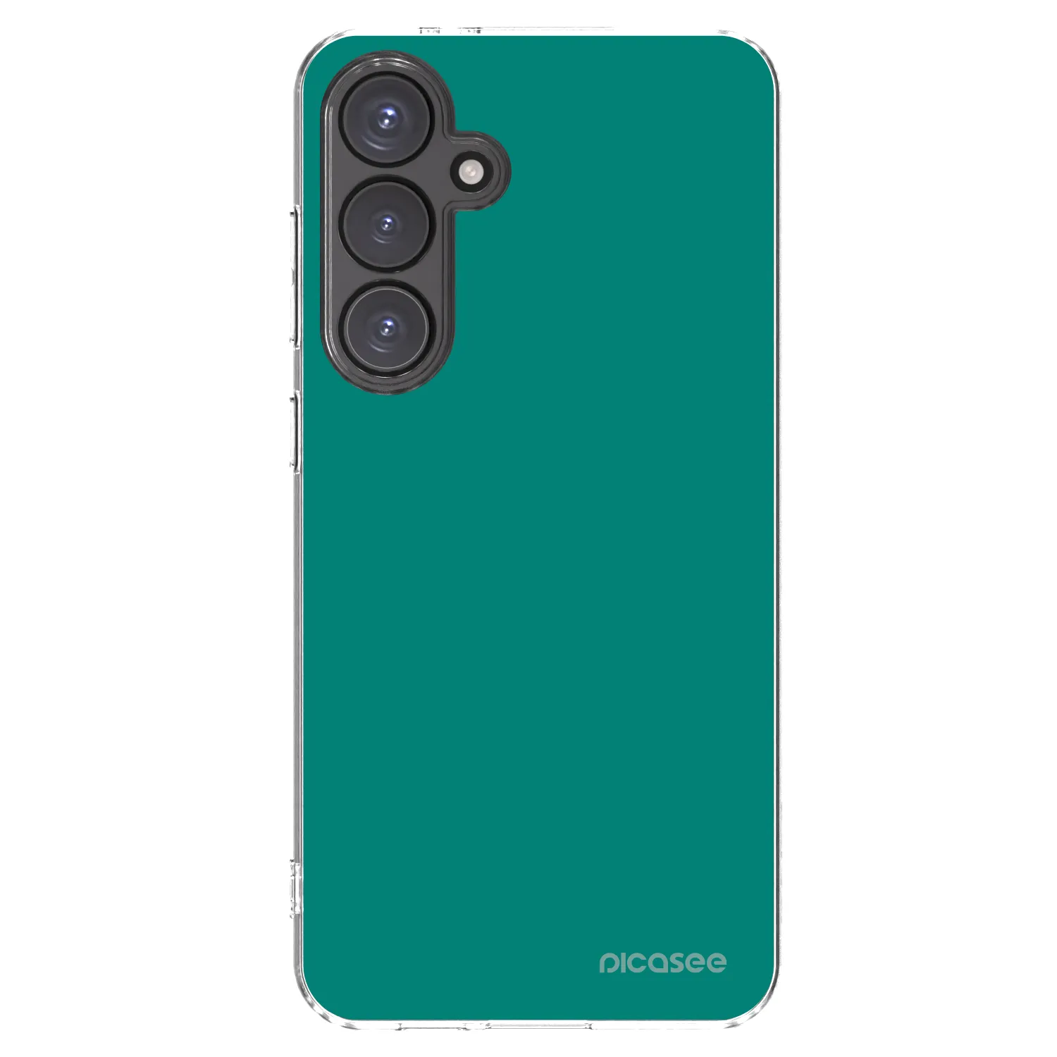 Picasee silikonski prozorni ovitek za Samsung Galaxy S24 FE S721B - Emerald Mist