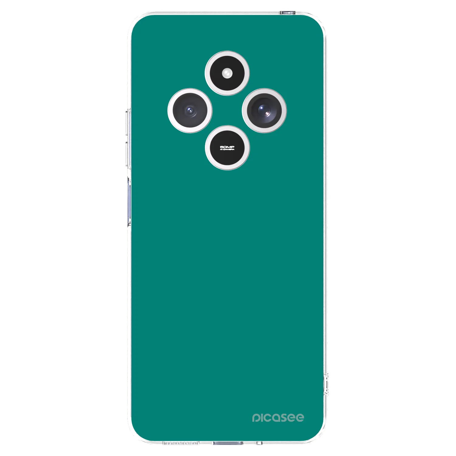 Picasee silikonski prozorni ovitek za Xiaomi Redmi 14C - Emerald Mist