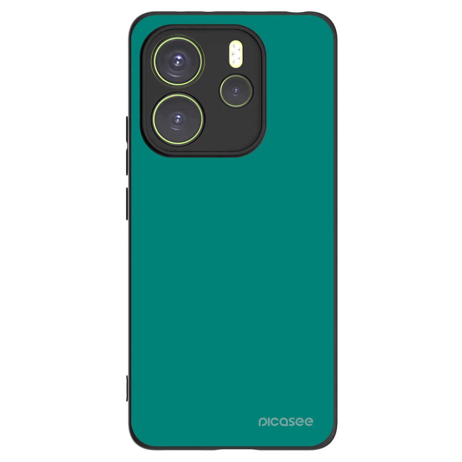 Picasee silikonski črni ovitek za Xiaomi Redmi Note 14 4G - Emerald Mist