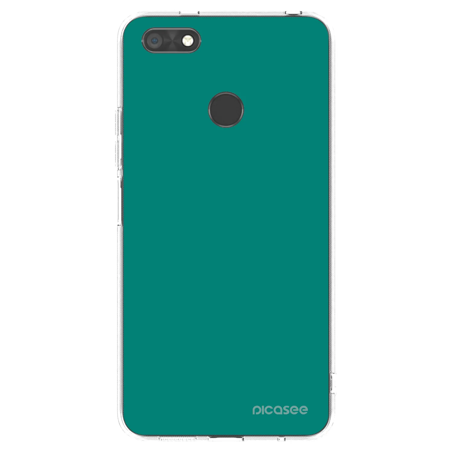 Picasee silikonski prozorni ovitek za Huawei P9 Lite Mini - Emerald Mist