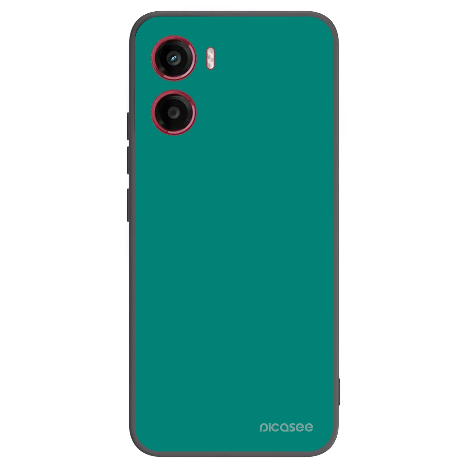 Picasee silikonski črni ovitek za Motorola Moto G05 - Emerald Mist