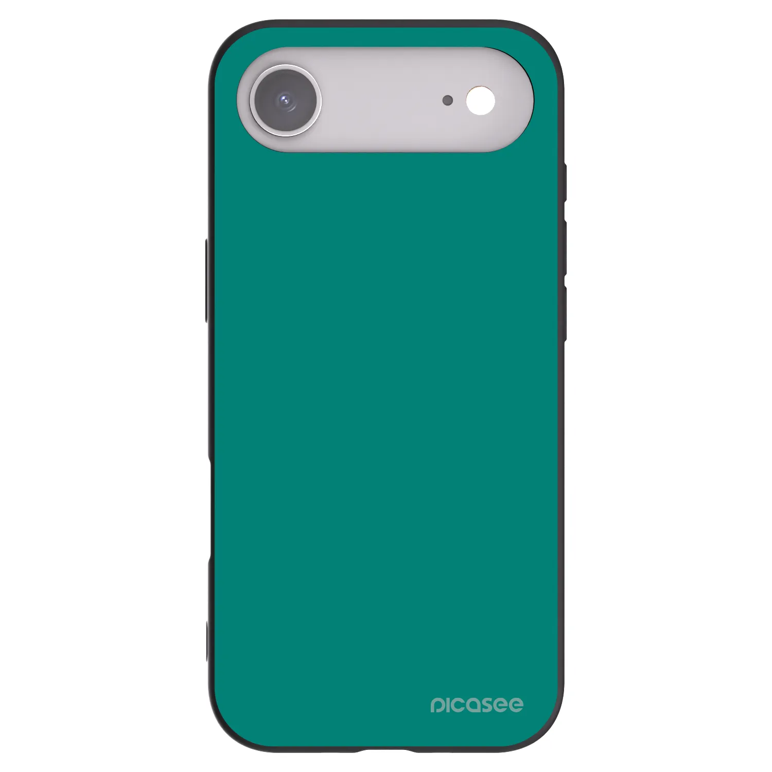 Picasee silikonski črni ovitek za Apple iPhone Air - Emerald Mist