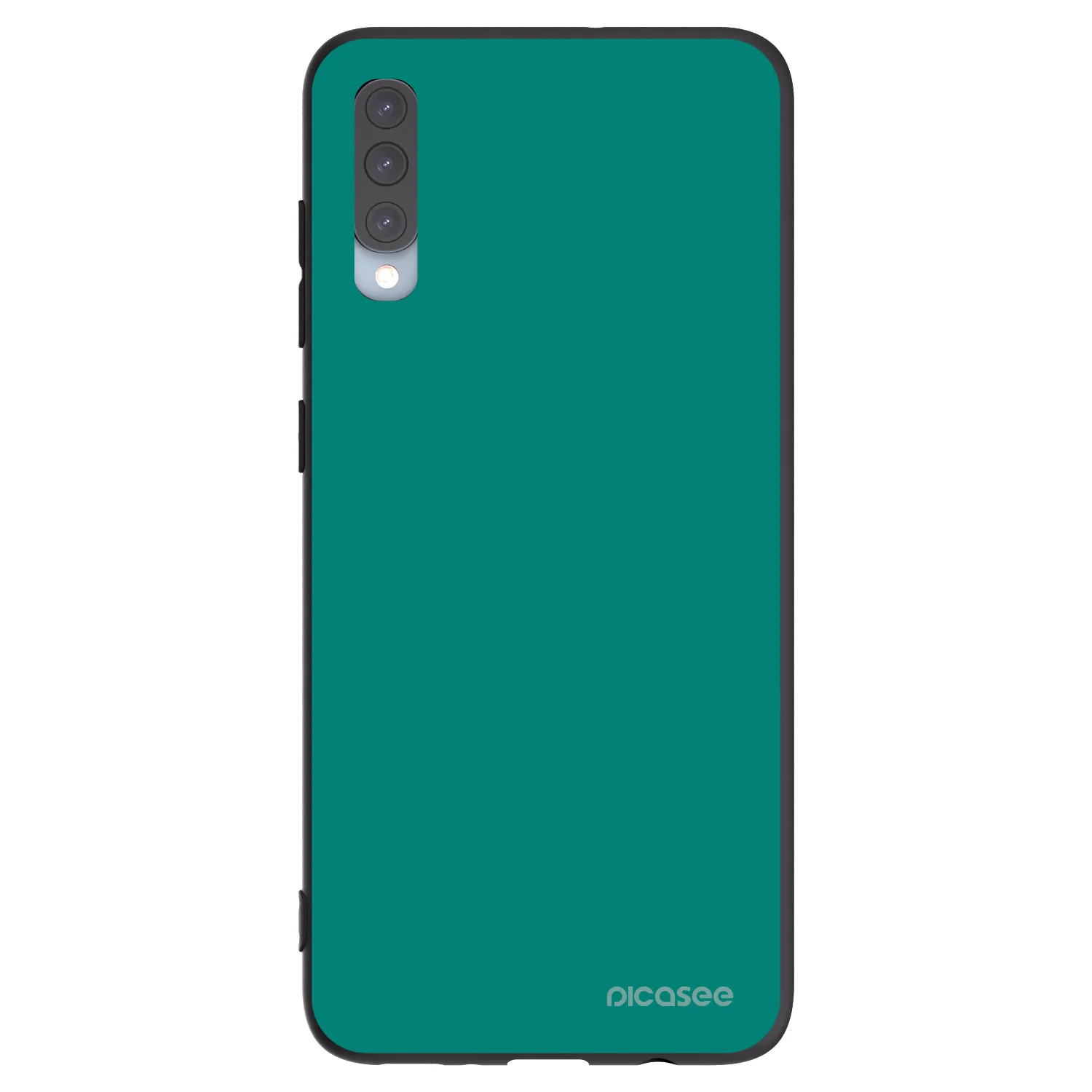 Picasee silikonski črni ovitek za Samsung Galaxy A70 A705F - Emerald Mist