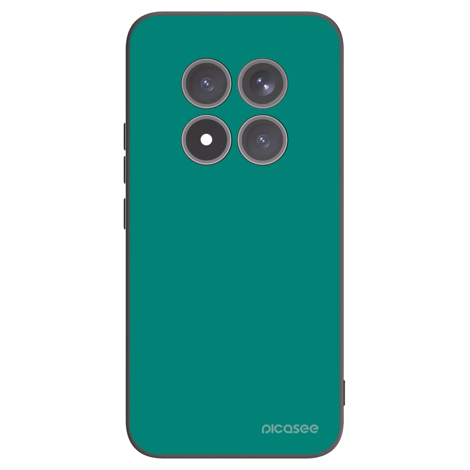 Picasee silikonski črni ovitek za Xiaomi Redmi Note 15 Pro+ - Emerald Mist