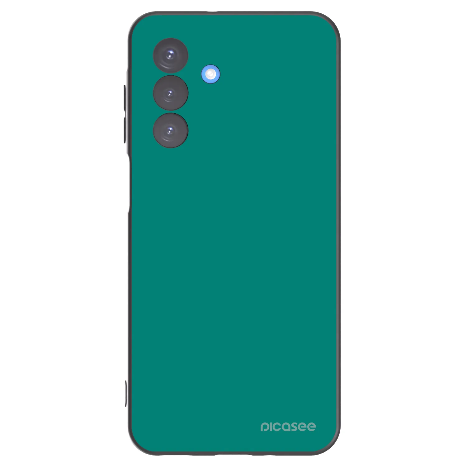 Picasee silikonski črni ovitek za Samsung Galaxy A17 5G - Emerald Mist