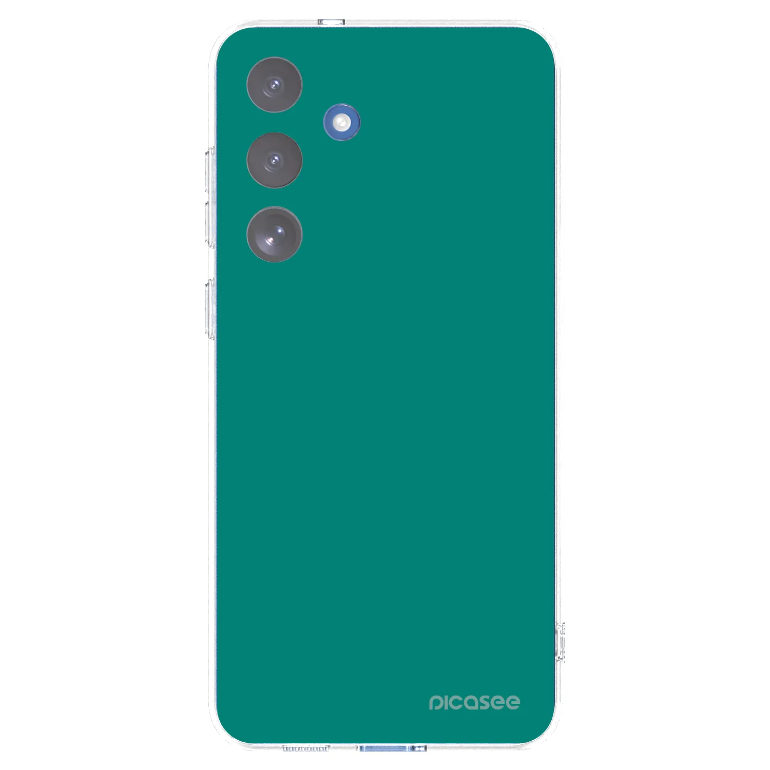 Picasee silikonski prozorni ovitek za Samsung Galaxy S25 FE 5G - Emerald Mist
