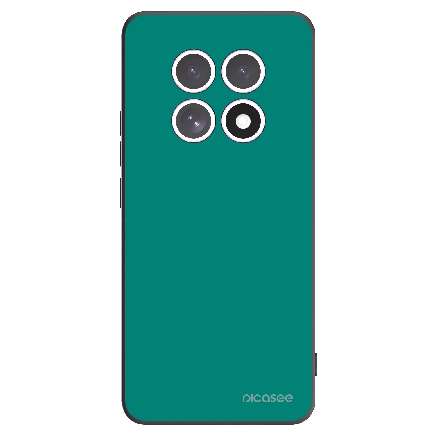Picasee silikonski črni ovitek za Xiaomi Redmi Note 15 - Emerald Mist