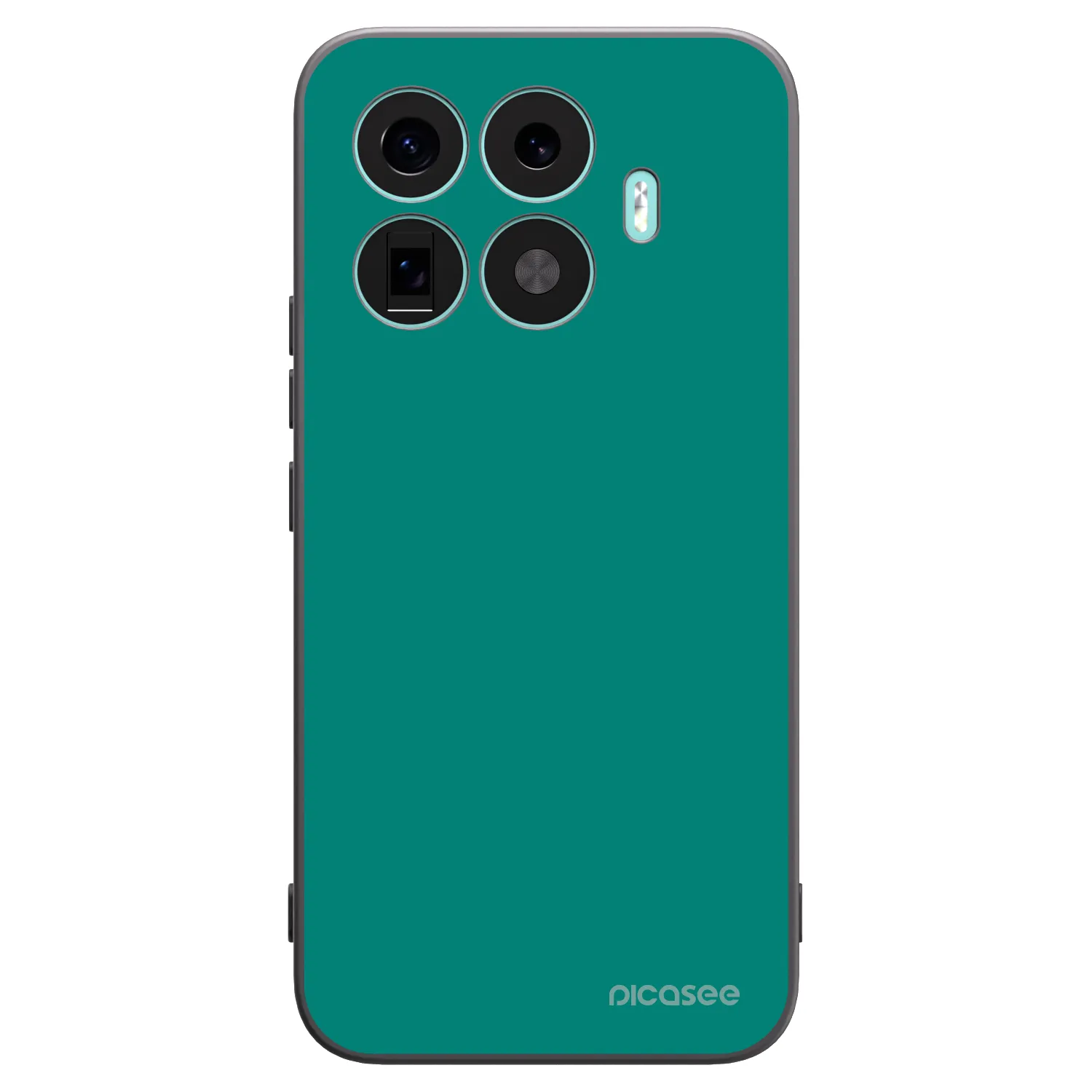 Picasee silikonski črni ovitek za Xiaomi 17T Pro - Emerald Mist