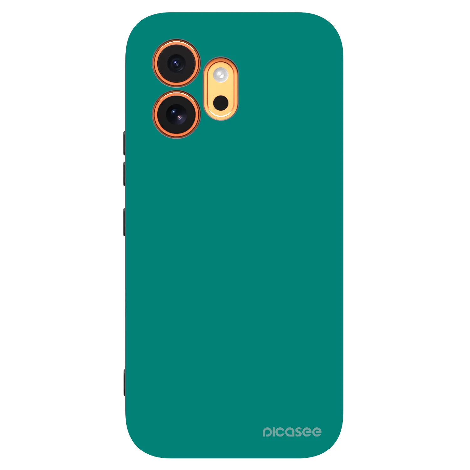 Picasee silikonski črni ovitek za Honor 600 - Emerald Mist