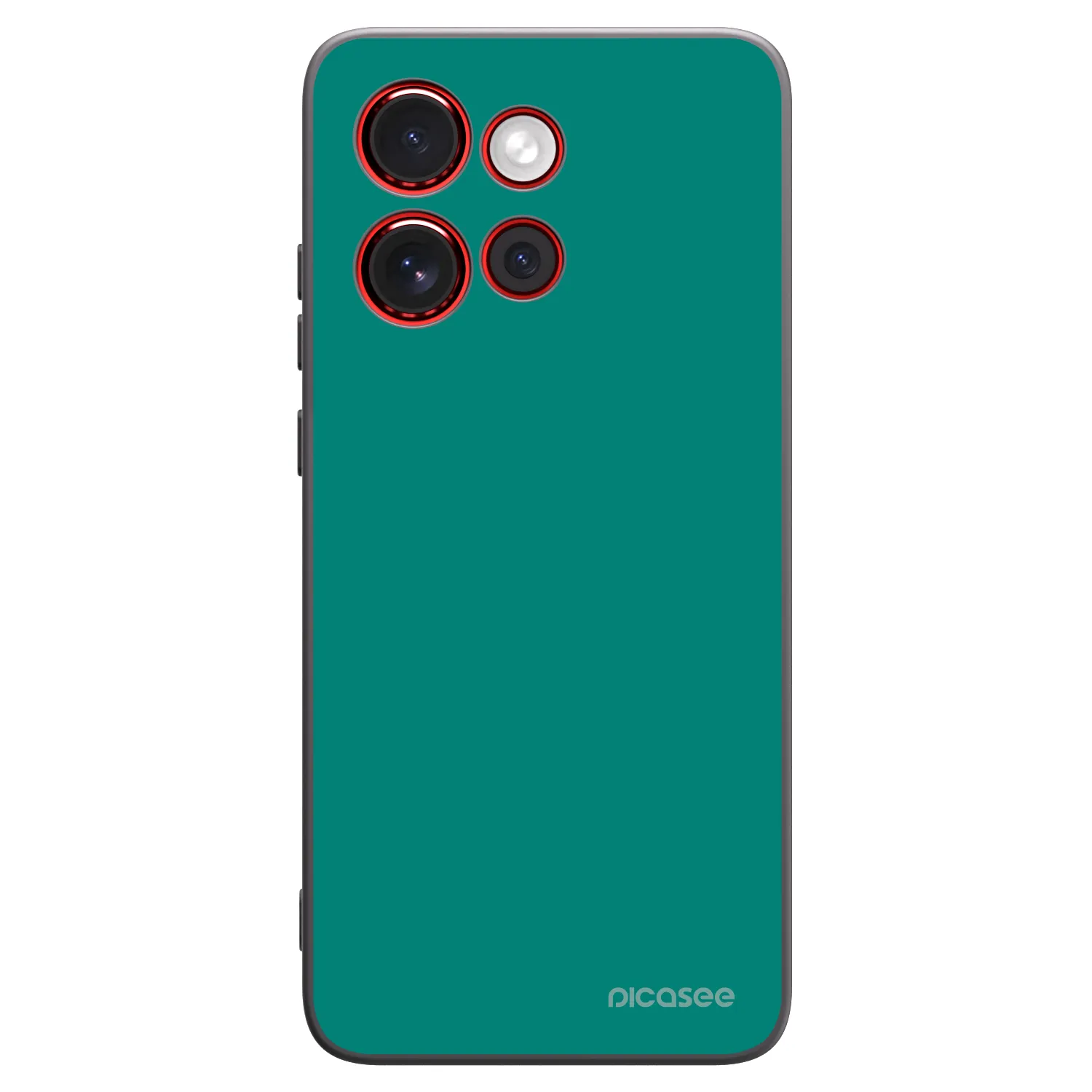 Picasee silikonski črni ovitek za Motorola Edge 60 Neo 5G - Emerald Mist