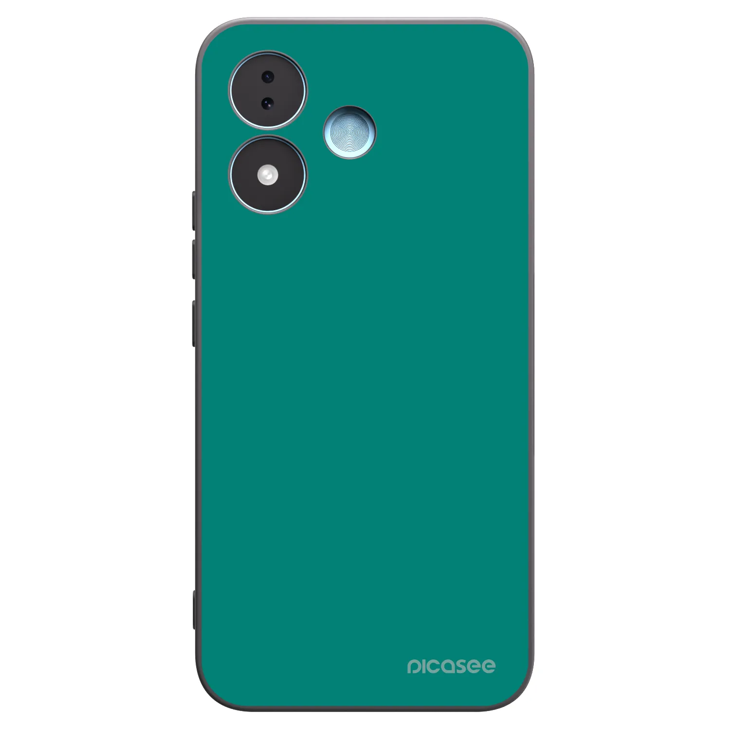 Picasee silikonski črni ovitek za Xiaomi Redmi Note 17 5G - Emerald Mist