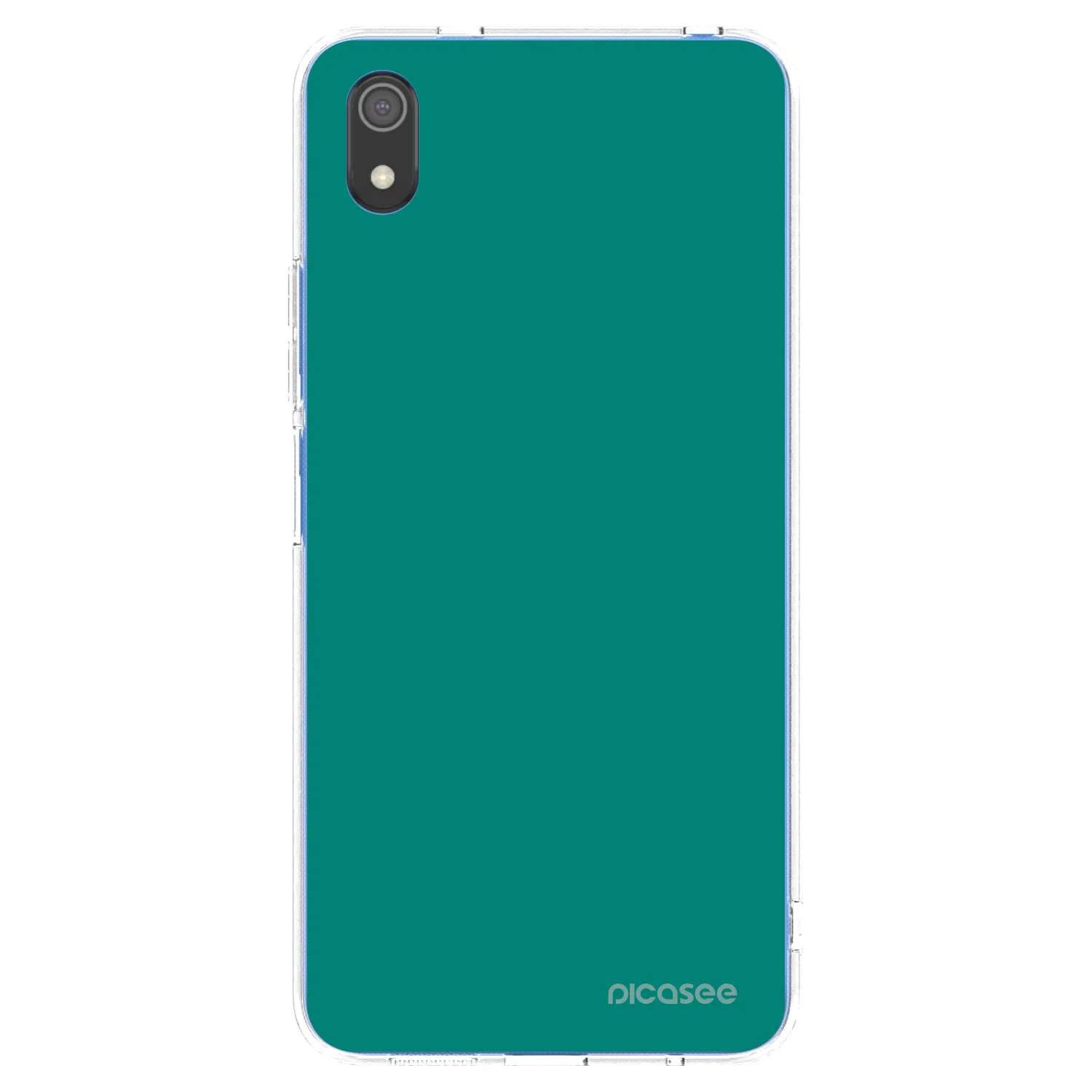 Picasee silikonski prozorni ovitek za Xiaomi Redmi 7A - Emerald Mist