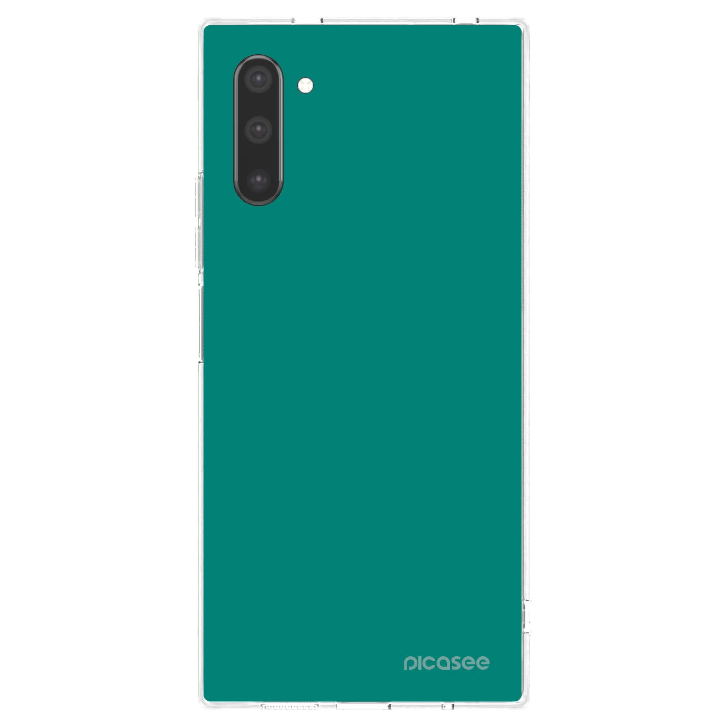 Picasee silikonski prozorni ovitek za Samsung Galaxy Note 10 N970F - Emerald Mist