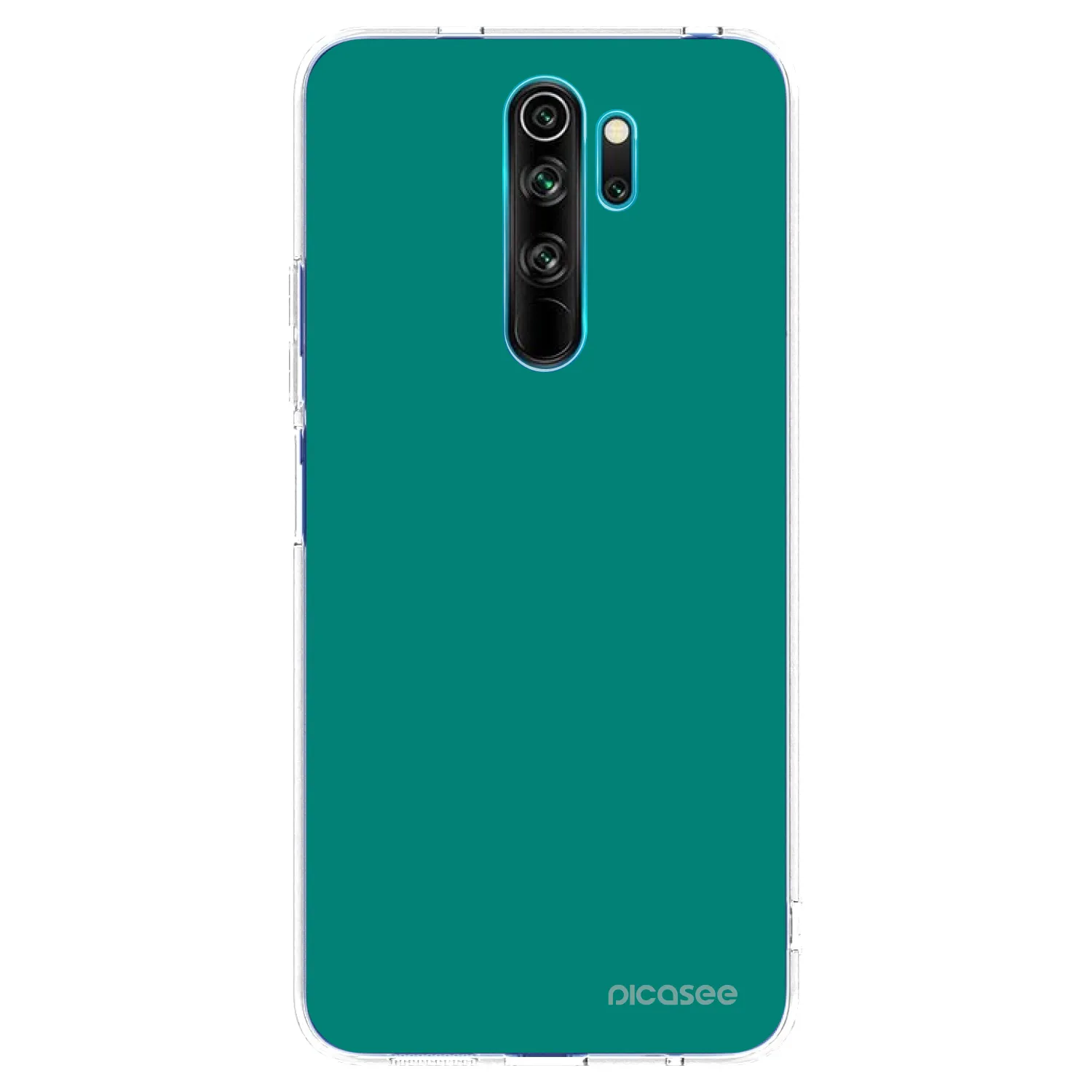 Picasee silikonski prozorni ovitek za Xiaomi Redmi Note 8 Pro - Emerald Mist