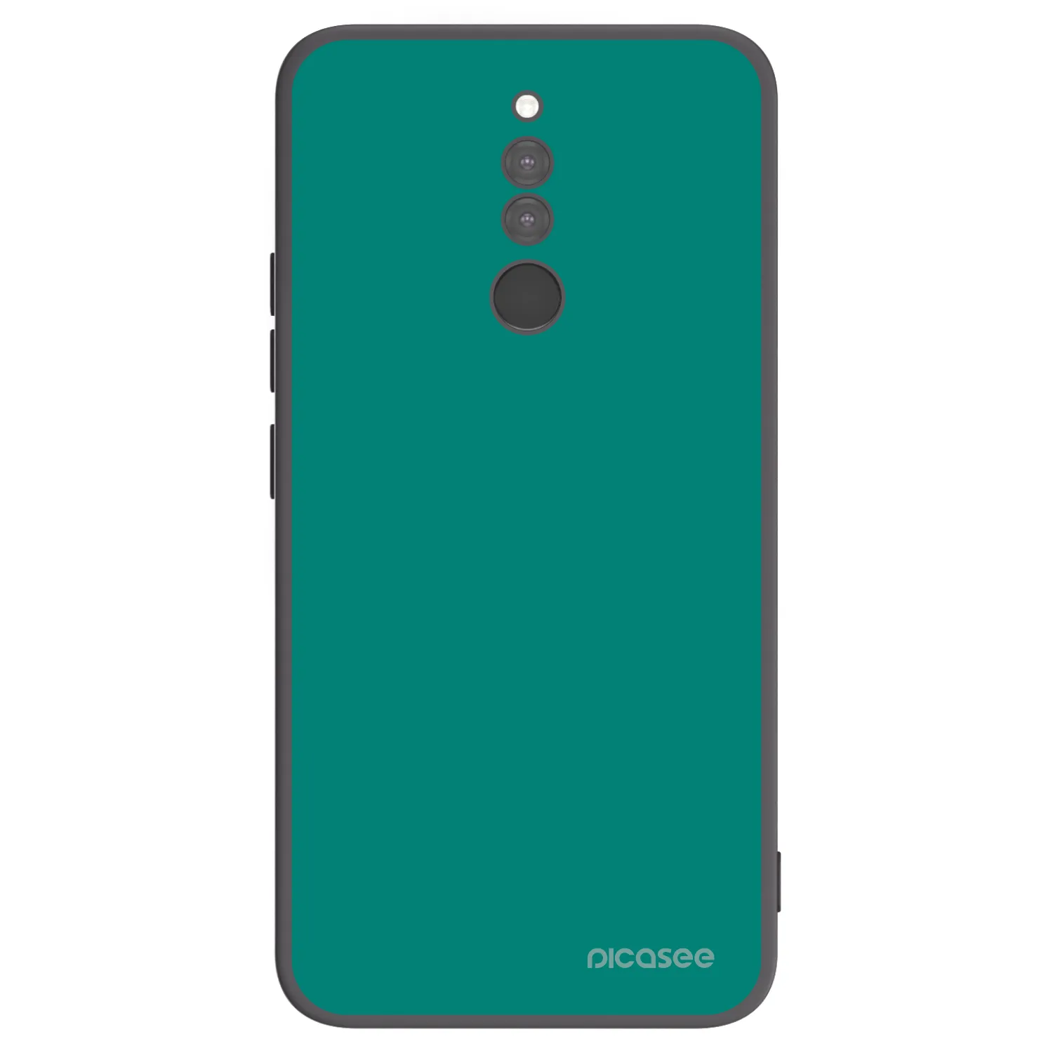 Picasee silikonski črni ovitek za Xiaomi Redmi 8 - Emerald Mist
