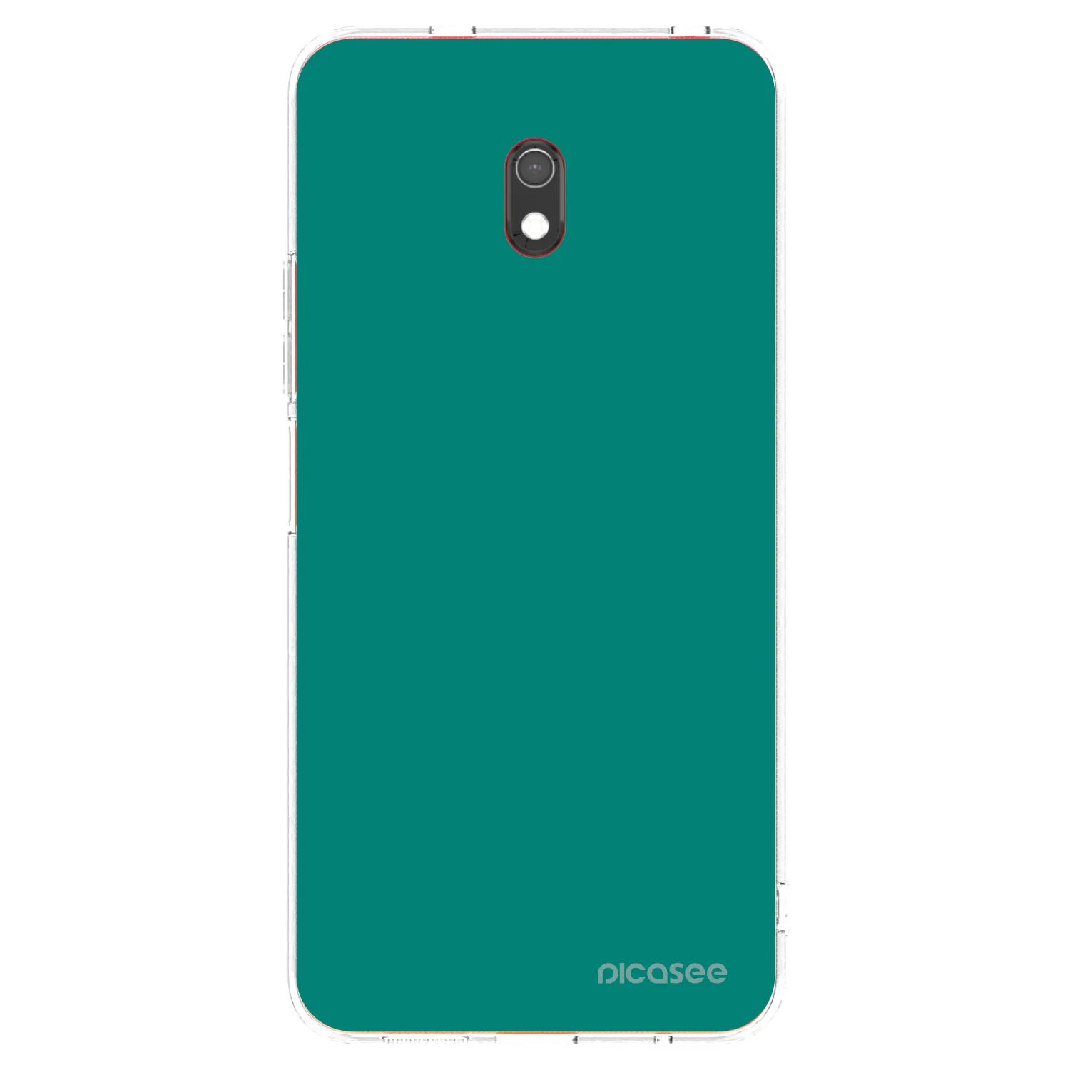Picasee silikonski prozorni ovitek za Xiaomi Redmi 8A - Emerald Mist