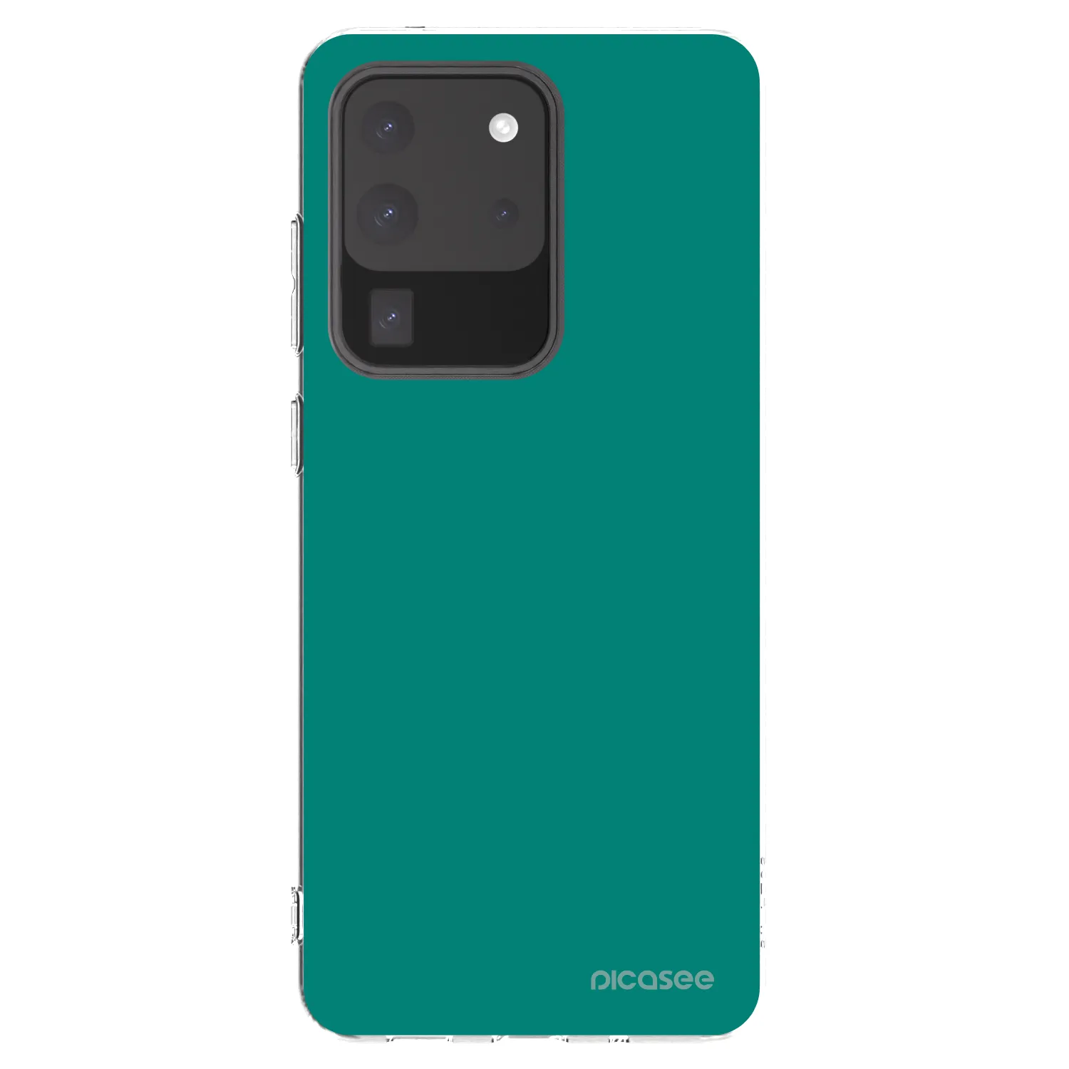 Picasee silikonski prozorni ovitek za Samsung Galaxy S20 Ultra 5G G988F - Emerald Mist
