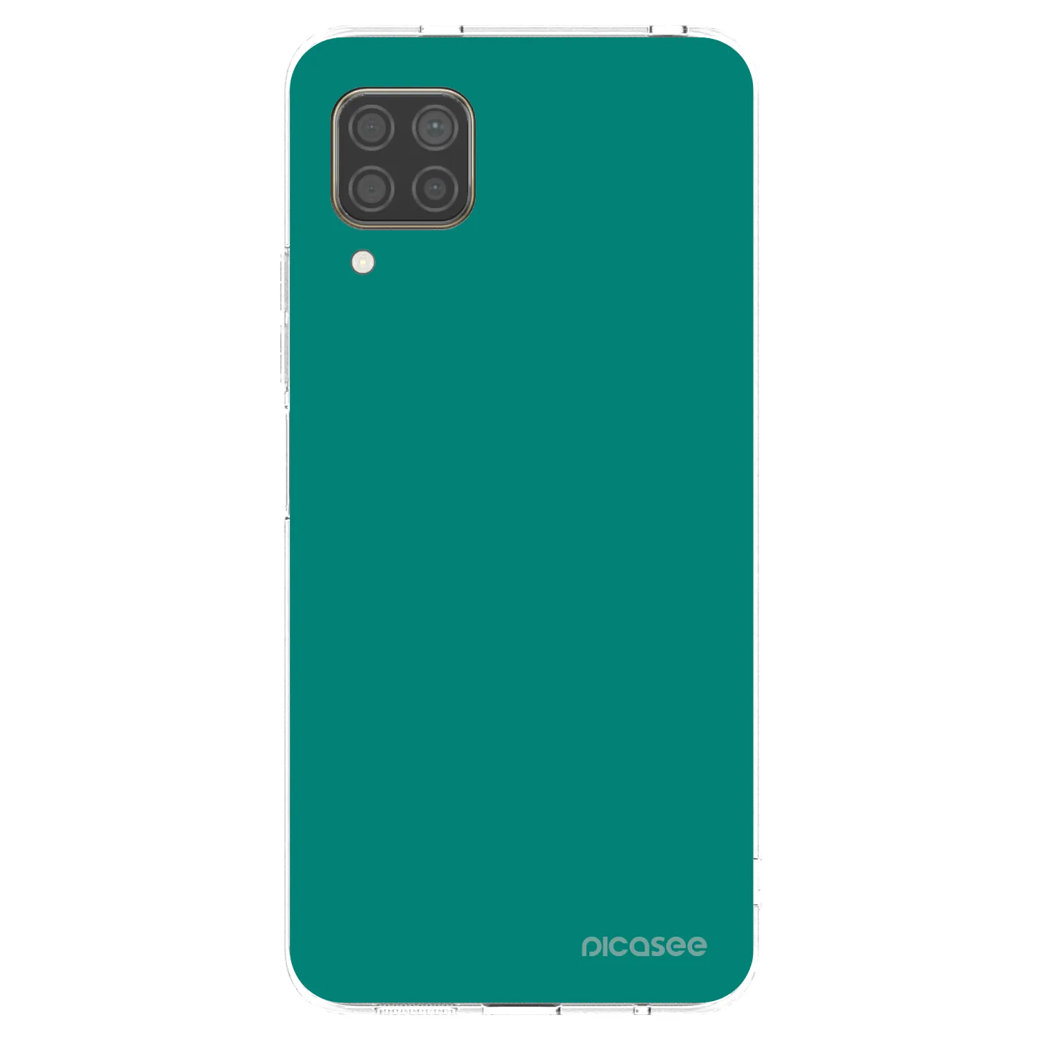 Picasee silikonski prozorni ovitek za Huawei P40 Lite - Emerald Mist