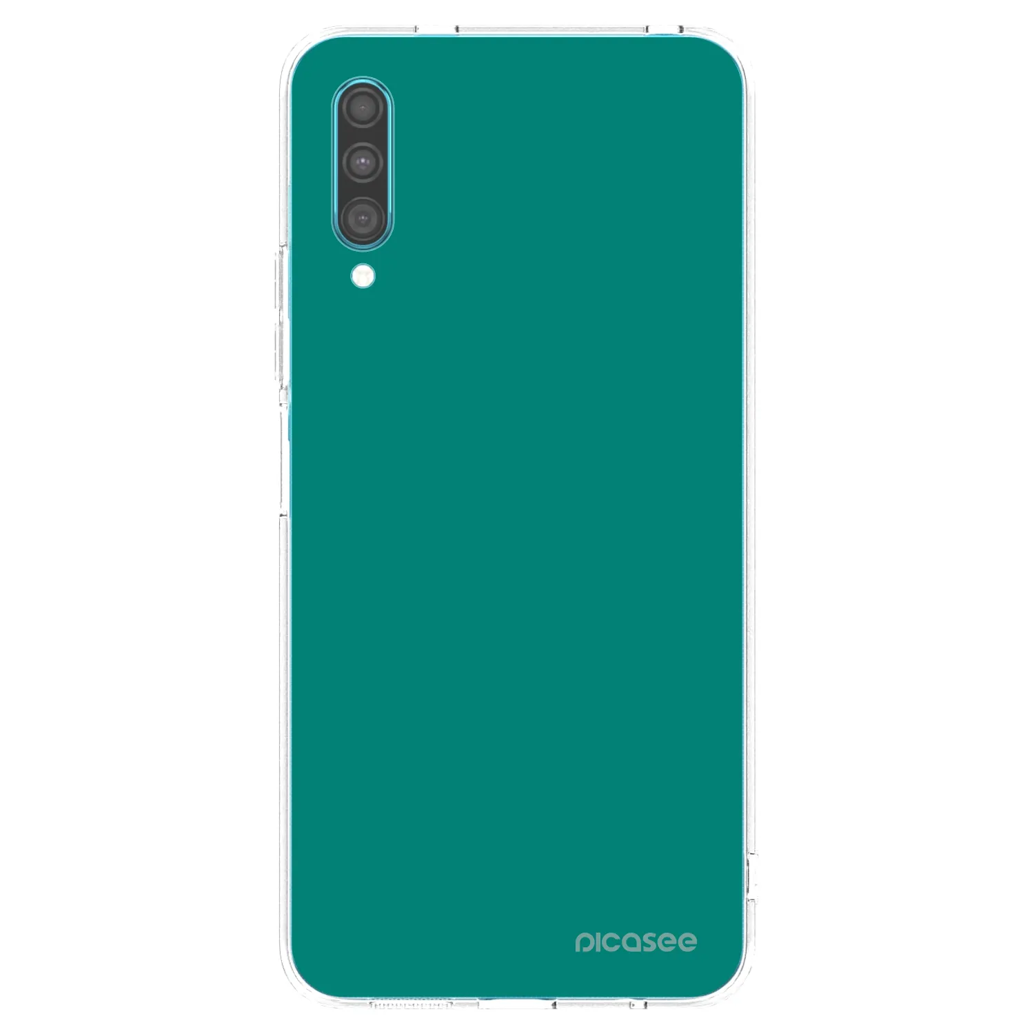 Picasee silikonski prozorni ovitek za Samsung Galaxy A30s A307F - Emerald Mist