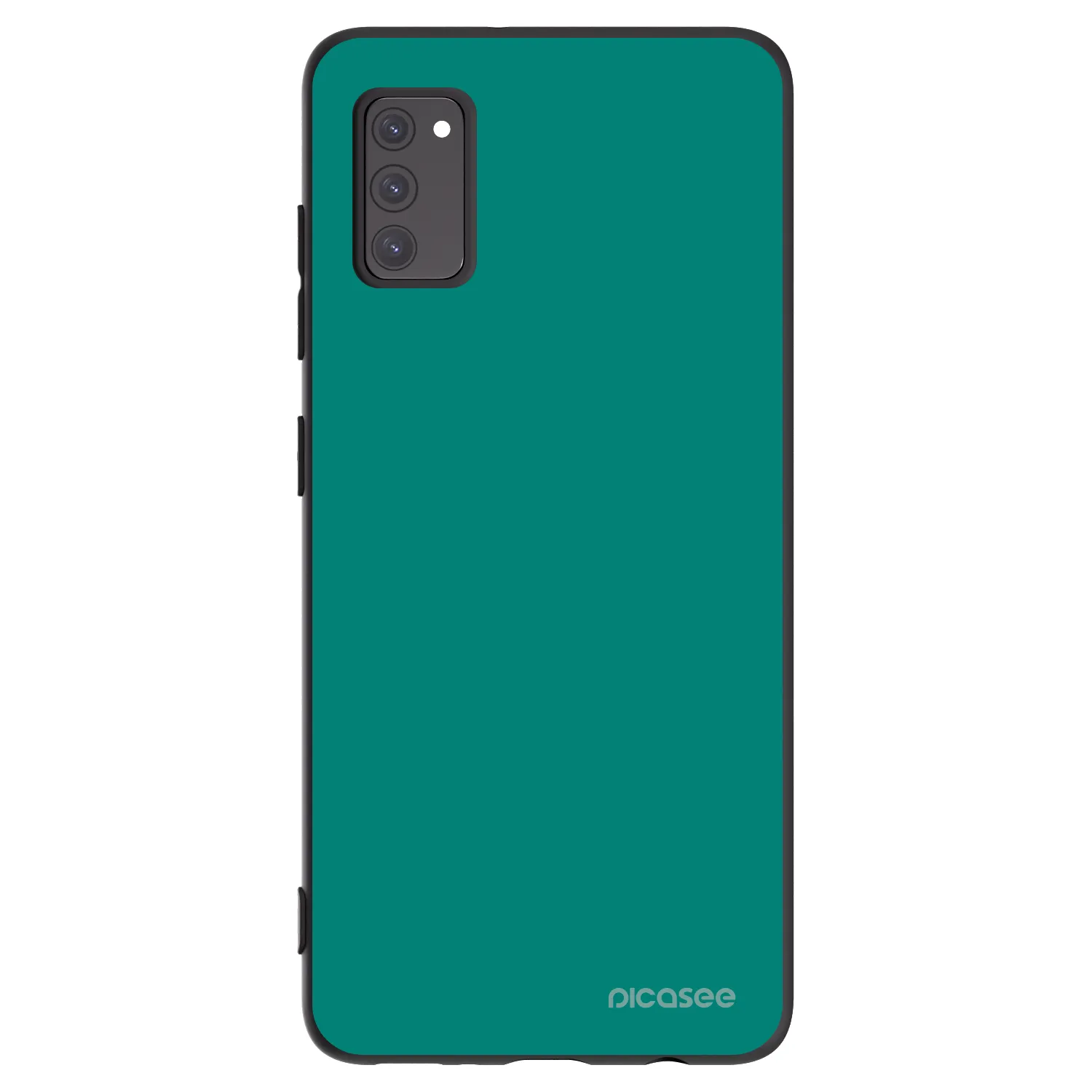Picasee silikonski črni ovitek za Samsung Galaxy A41 A415F - Emerald Mist