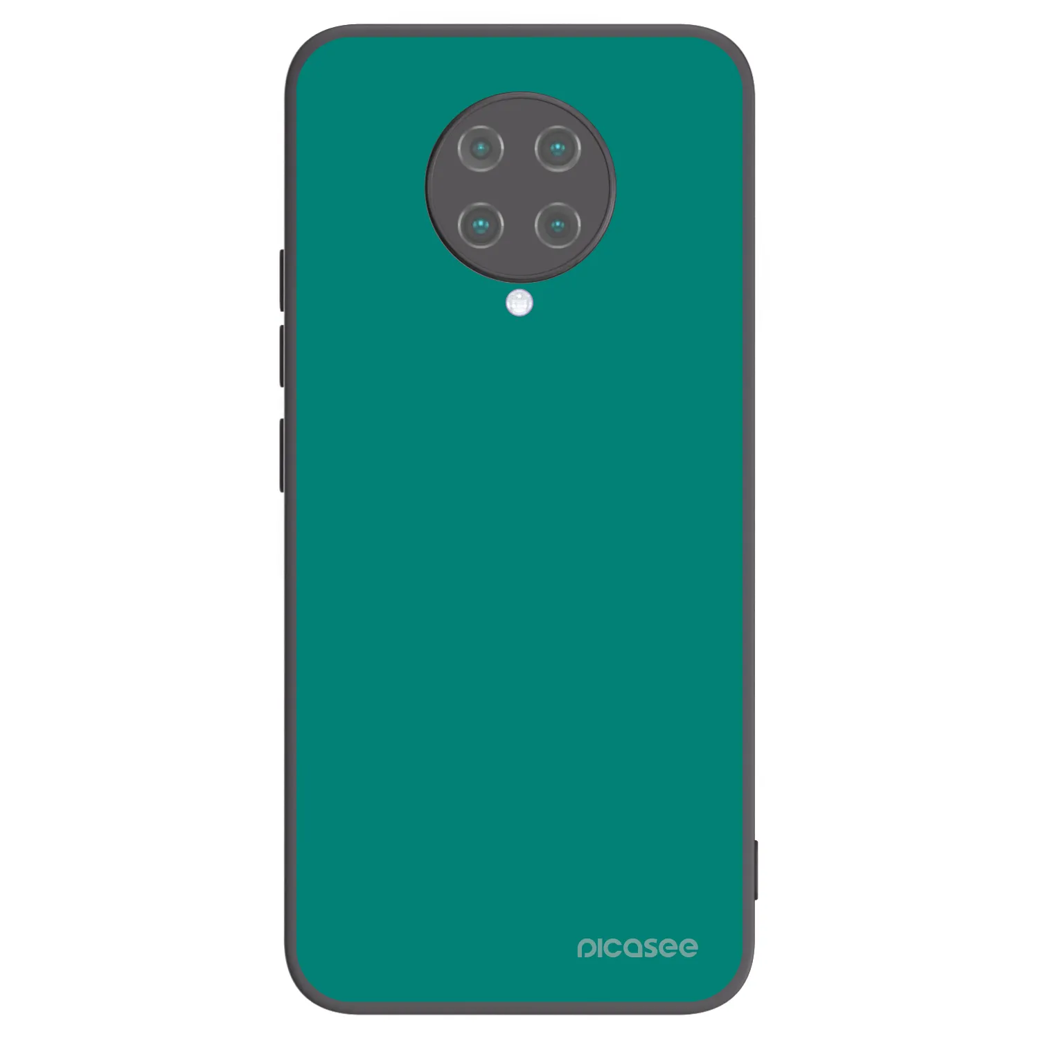 Picasee silikonski črni ovitek za Xiaomi Poco F2 Pro - Emerald Mist