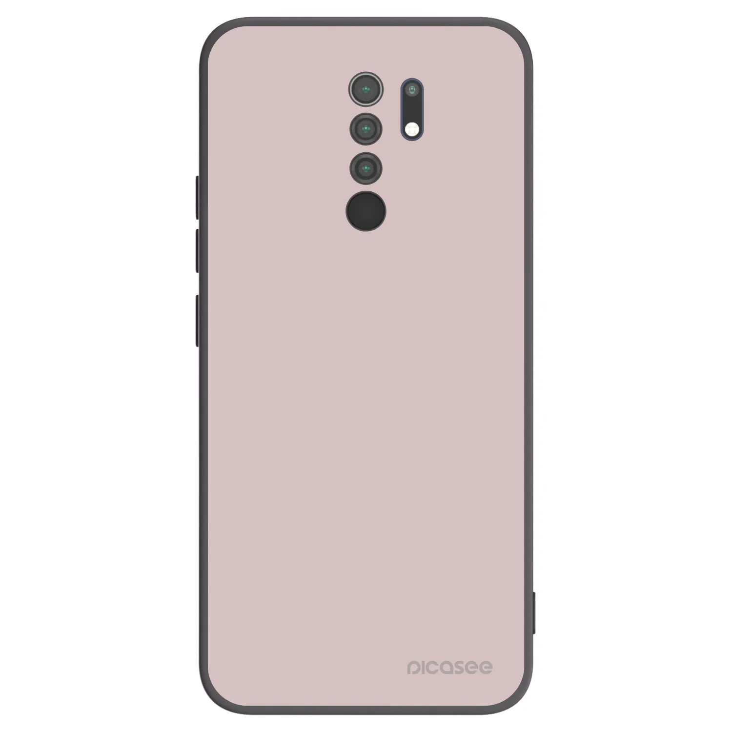 Picasee silikonski črni ovitek za Xiaomi Redmi 9 - Fantasy Fade