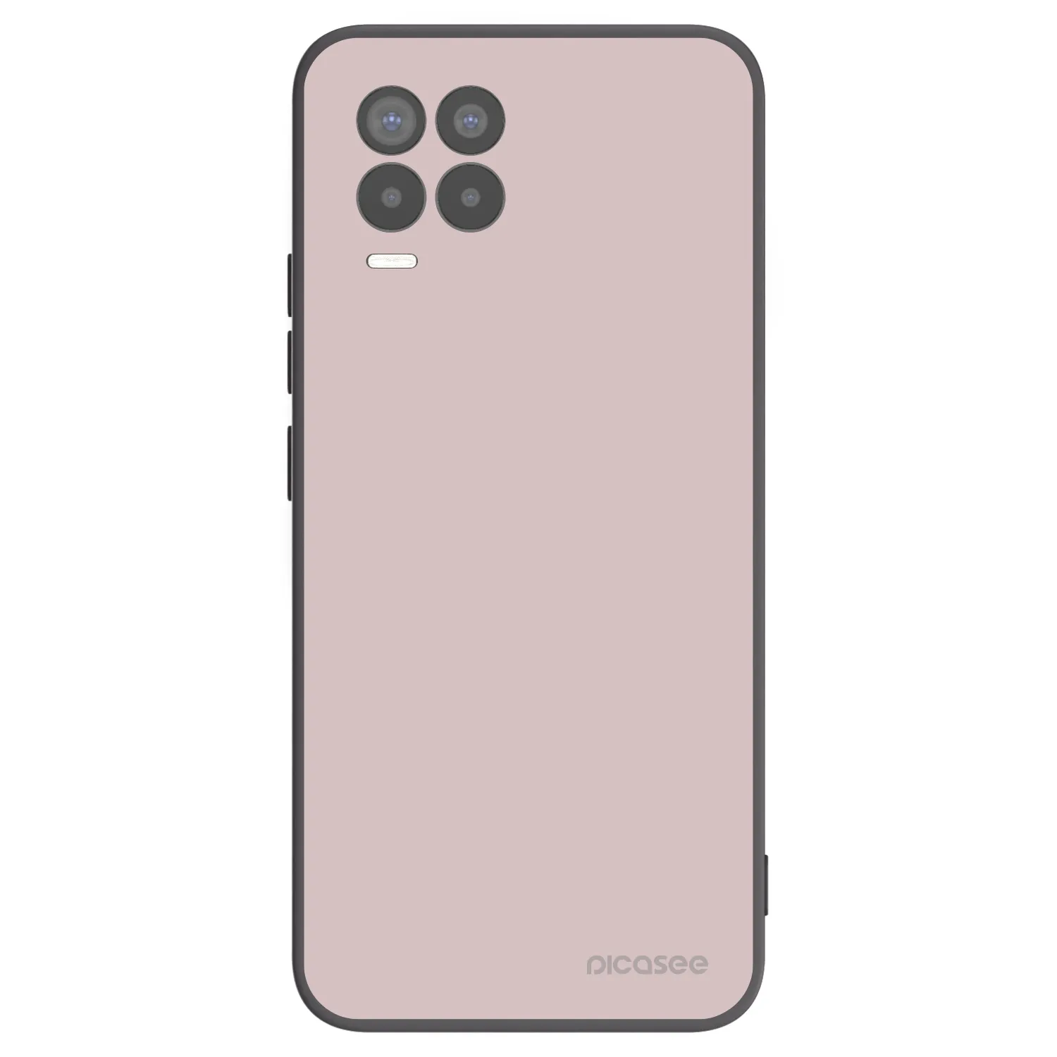Picasee silikonski črni ovitek za Realme 8 4G - Fantasy Fade