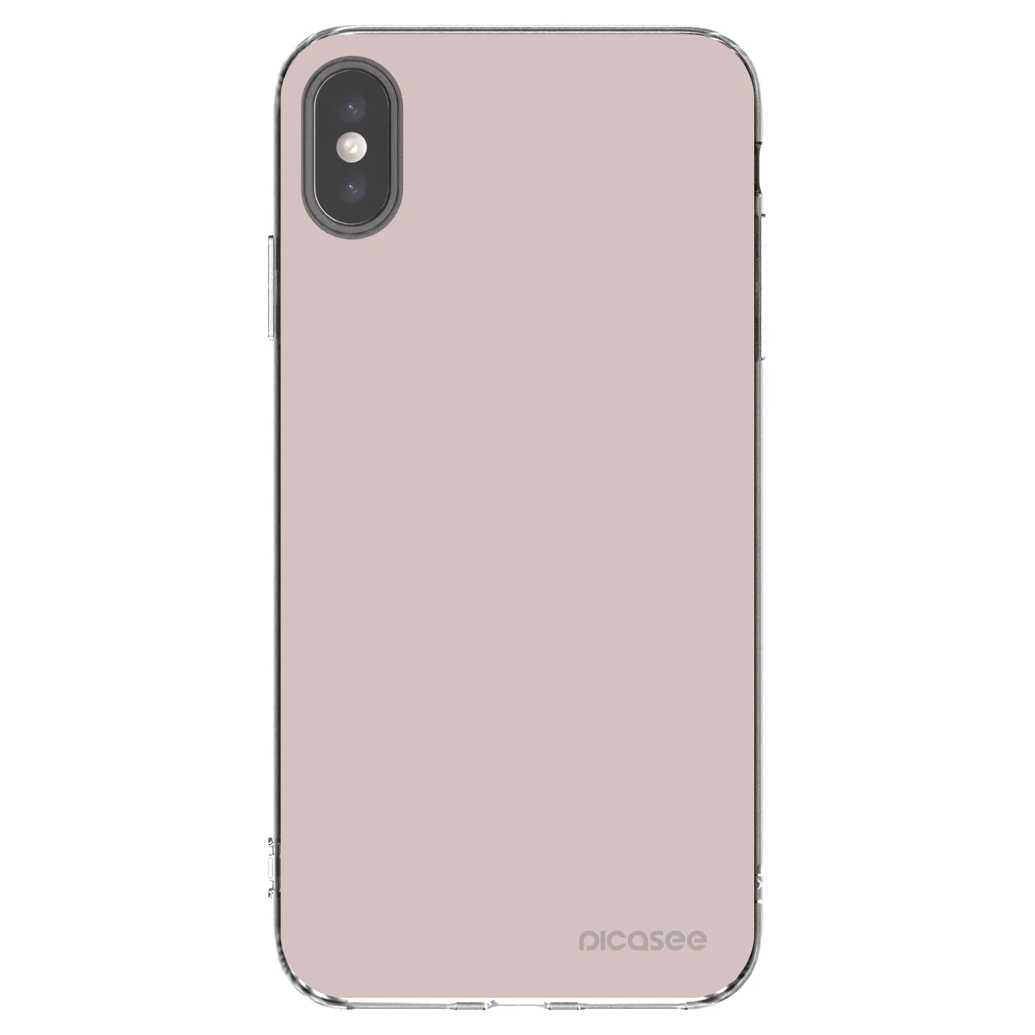 Picasee silikonski prozorni ovitek za Apple iPhone XS Max - Fantasy Fade