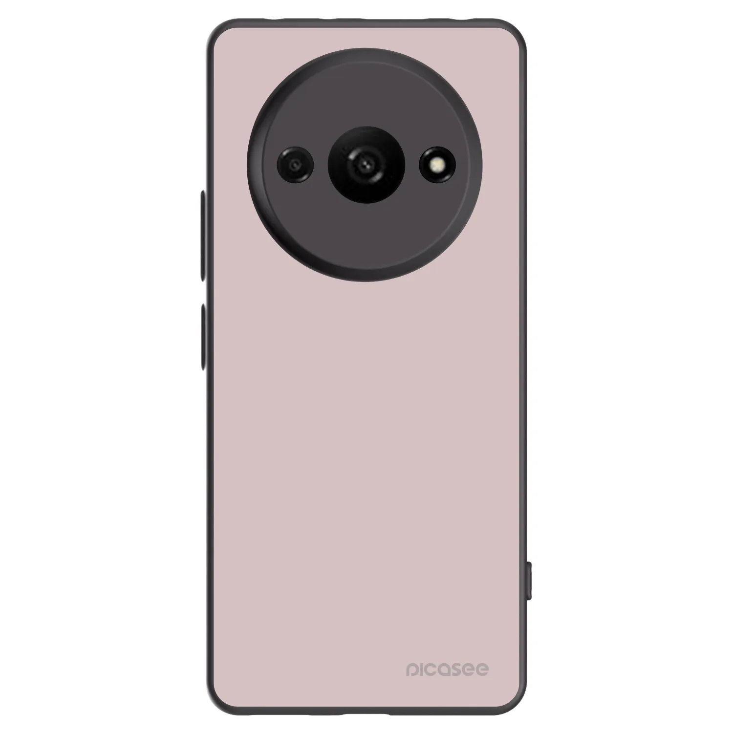 Picasee silikonski črni ovitek za Xiaomi Redmi A3 - Fantasy Fade
