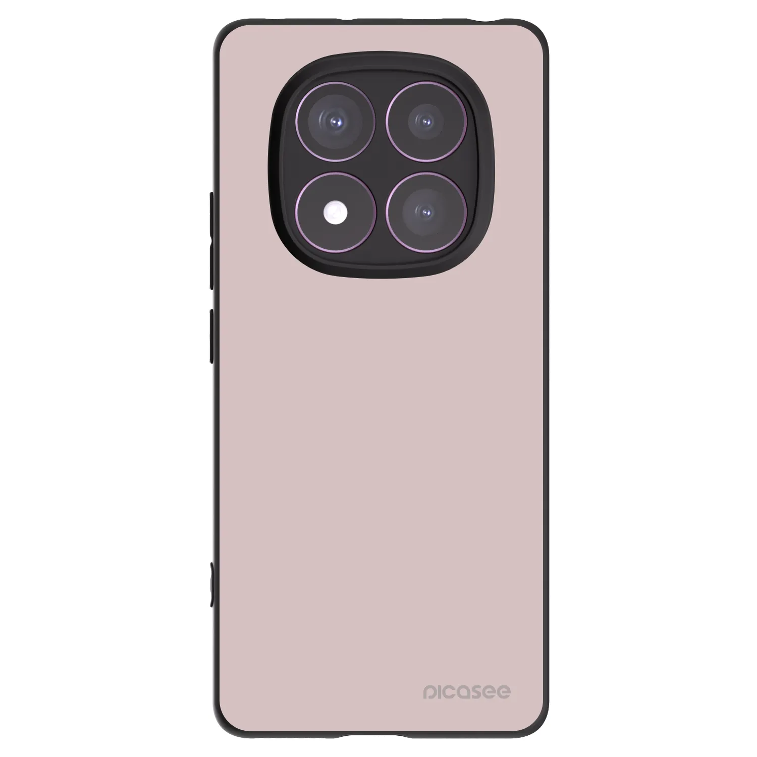 Picasee silikonski črni ovitek za Xiaomi Redmi Note 14 Pro 4G - Fantasy Fade