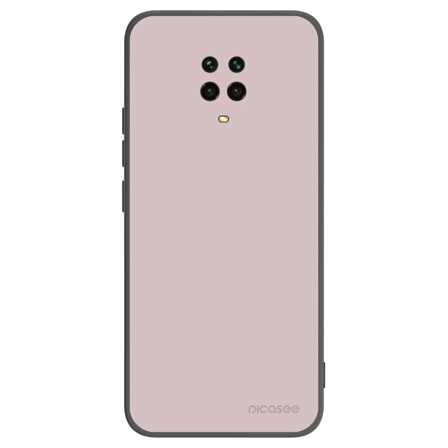 Picasee silikonski črni ovitek za Xiaomi Redmi Note 9S - Fantasy Fade