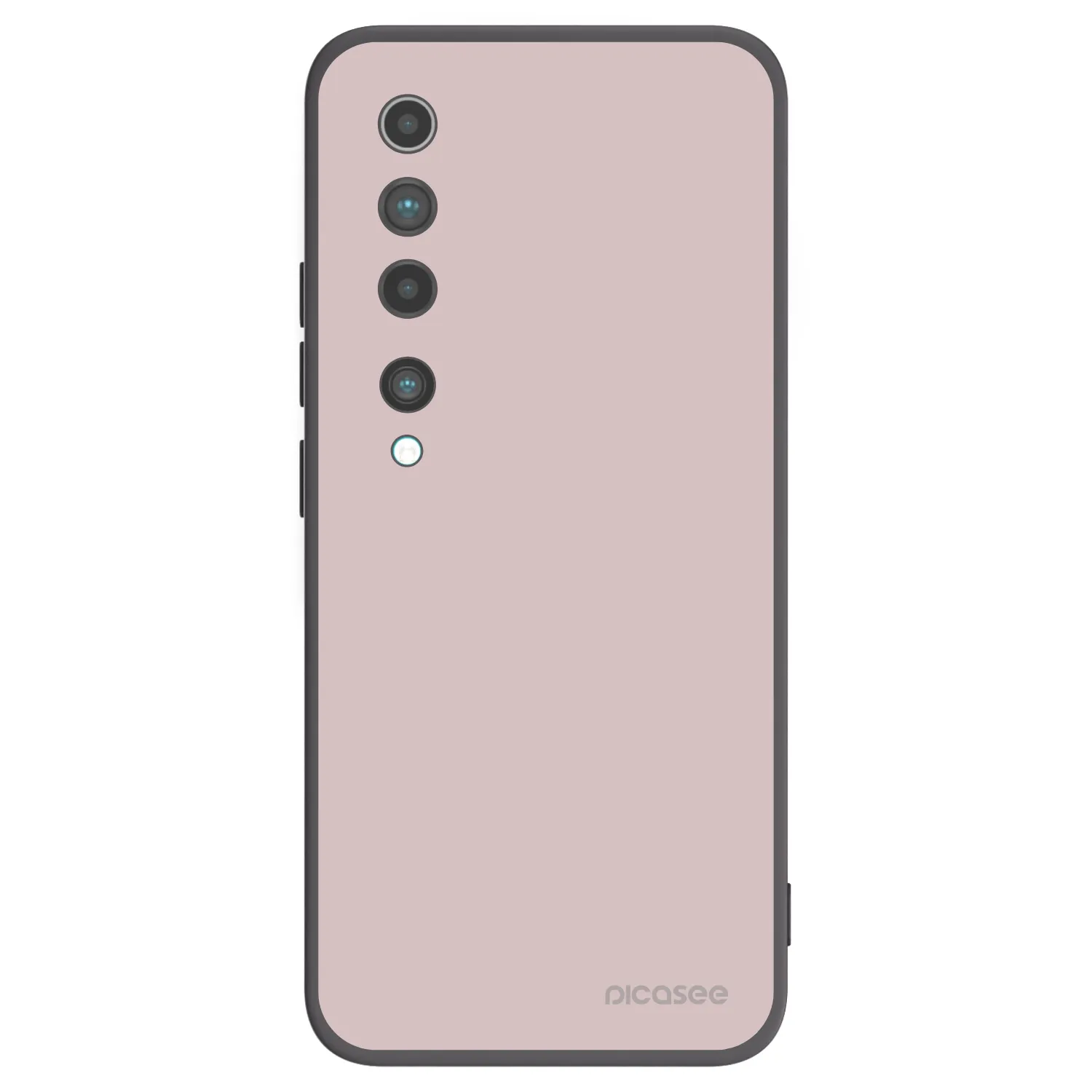 Picasee silikonski črni ovitek za Xiaomi Mi 10 - Fantasy Fade
