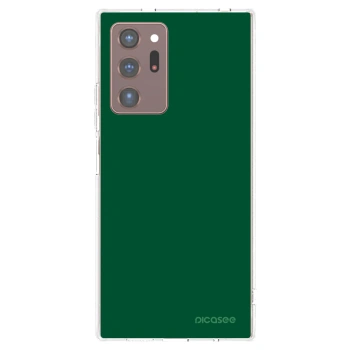 Picasee silikonski prozorni ovitek za Samsung Galaxy Note 20 Ultra - Green Gleam
