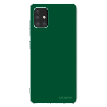 Picasee silikonski prozorni ovitek za Samsung Galaxy M51 M515F - Green Gleam