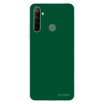 Picasee silikonski prozorni ovitek za Realme 6i - Green Gleam