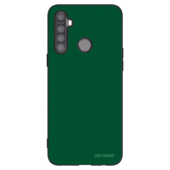 Picasee silikonski črni ovitek za Realme 6i - Green Gleam