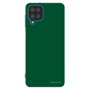 Picasee silikonski prozorni ovitek za Samsung Galaxy A12 A125F - Green Gleam