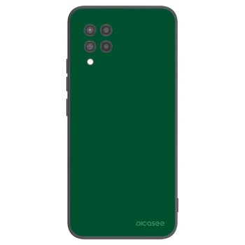 Picasee silikonski črni ovitek za Samsung Galaxy A42 A426B - Green Gleam