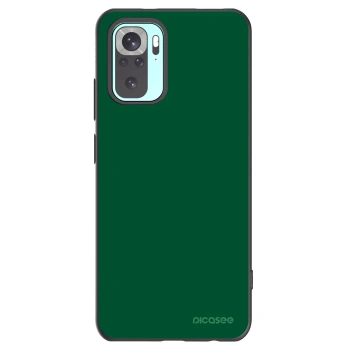 Picasee silikonski črni ovitek za Xiaomi Redmi Note 10 Pro - Green Gleam