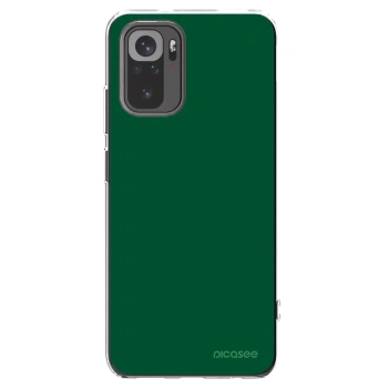 Picasee silikonski prozorni ovitek za Xiaomi Redmi Note 10S - Green Gleam