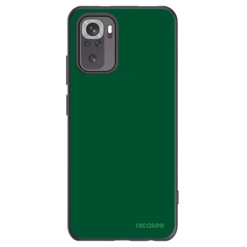 Picasee silikonski črni ovitek za Xiaomi Redmi Note 10S - Green Gleam